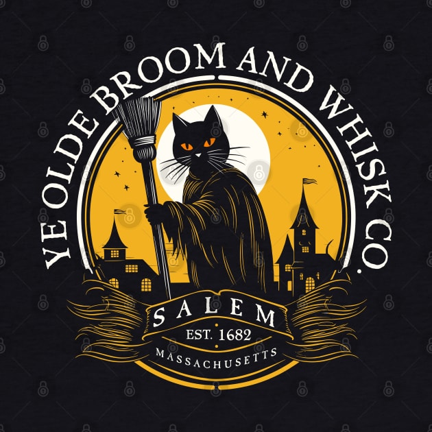 Salem Broom Company Design by Vector Deluxe